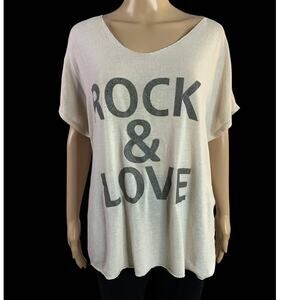 Gray Oversized Graphic Short Sleeve T-Shirt
